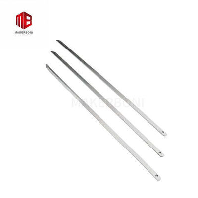 801439 IX6 Σκοπική λεπίδα Διπλή τρύπα 310x7.0x2.0mm Για τη βιομηχανία εσώρουχα μονή τρύπα