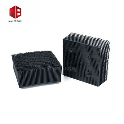Premium Nylon Black Bristle Block 101x101x43mm for Bullmer Cutting Machines