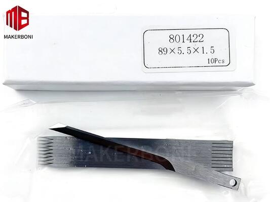 801422 89x5.5x1.5mm Λεπίδα από Χάλυβα Βολφραμίου 10-Pack για Κοπτήρες Lectra | Λεπίδες Ακριβείας για Δέρμα & Συνθετικά Υλικά